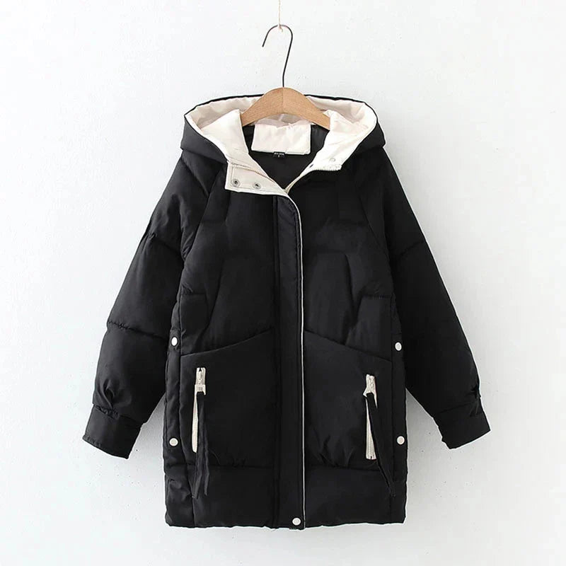 ModeGeist | Oversized Winter Baumwoll Daunenjacke