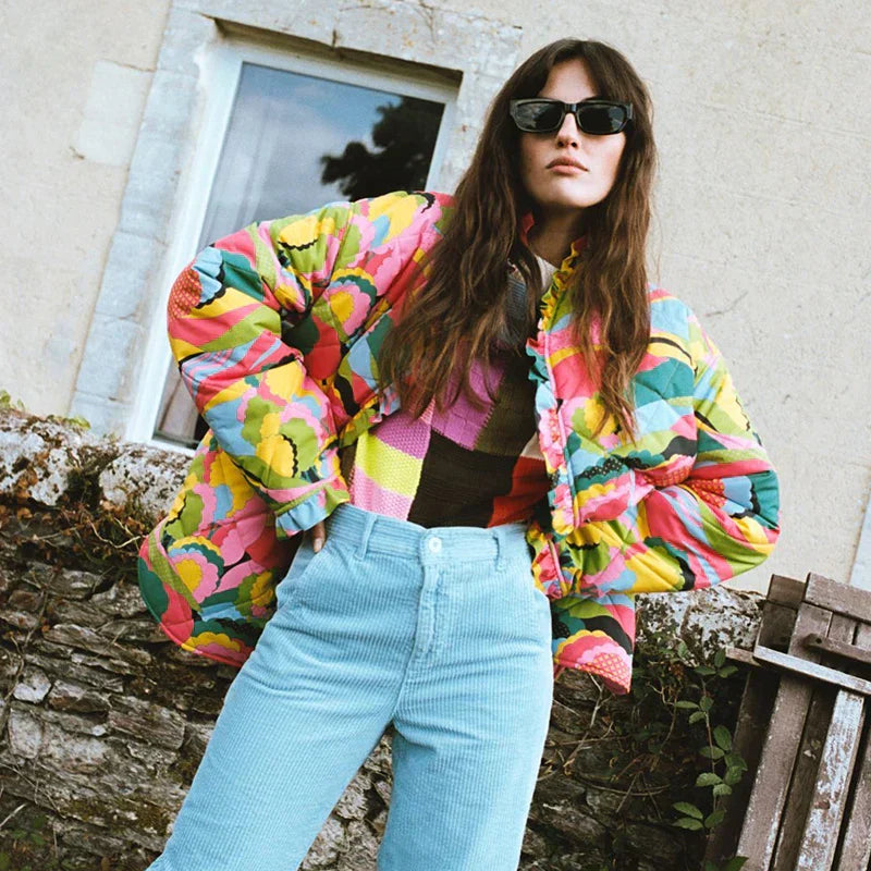 ModeGeist | Mehrfachdruckmäntel mit Kreativem Muster