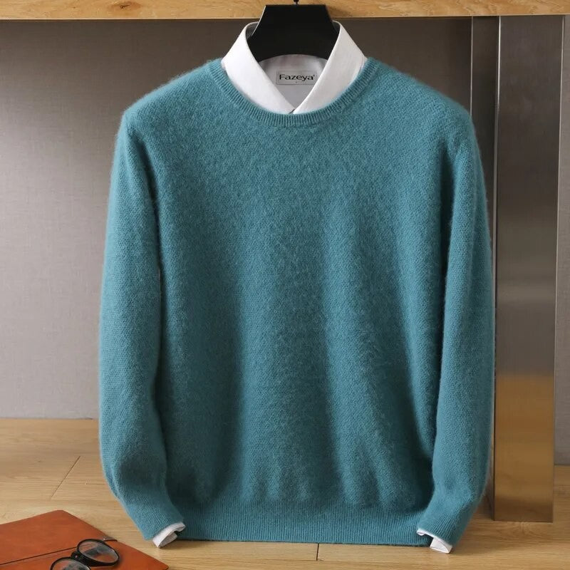 Männer Winterpullover mit langen Ärmeln und weichem Material