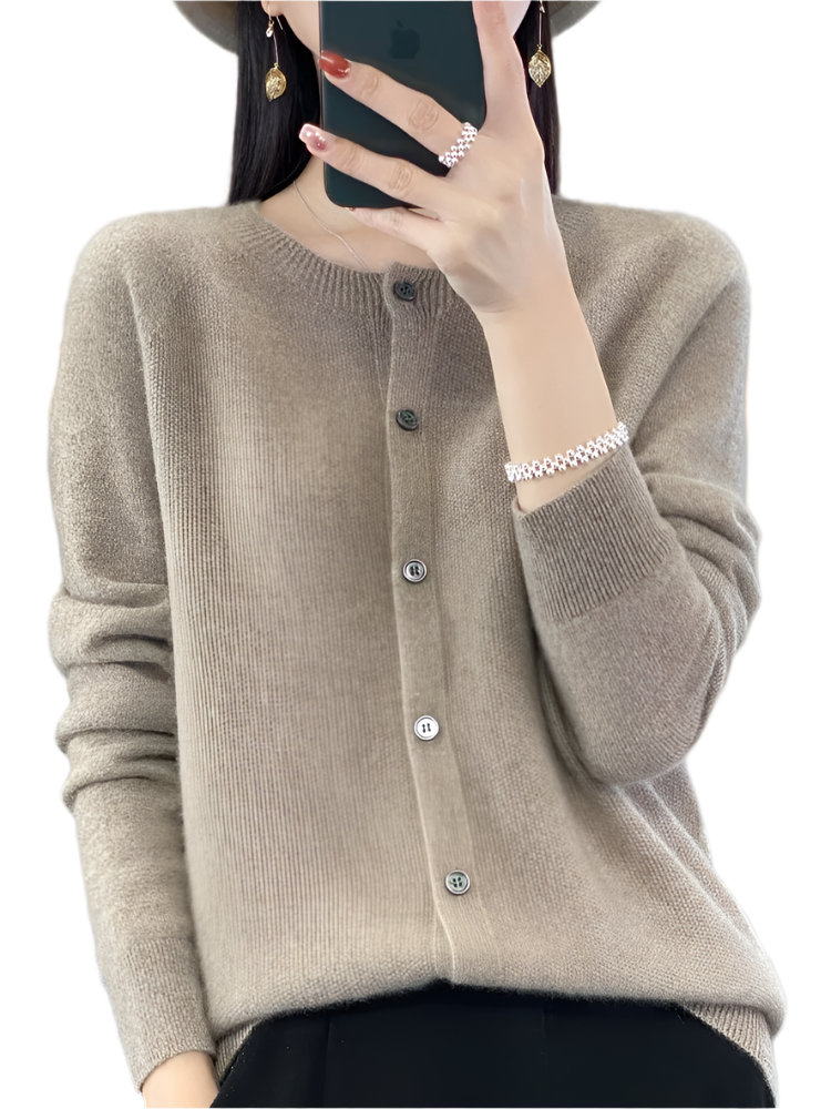ModeGeist | Jack mit Pullover und langen Ärmeln für Frauen