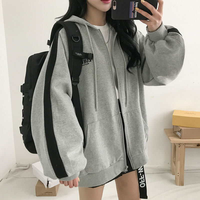 ModeGeist | Ziphoodie Hoodie für Damen