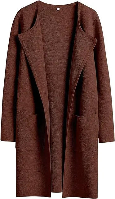 ModeGeist | Lange und Bequeme Jacke für Frauen