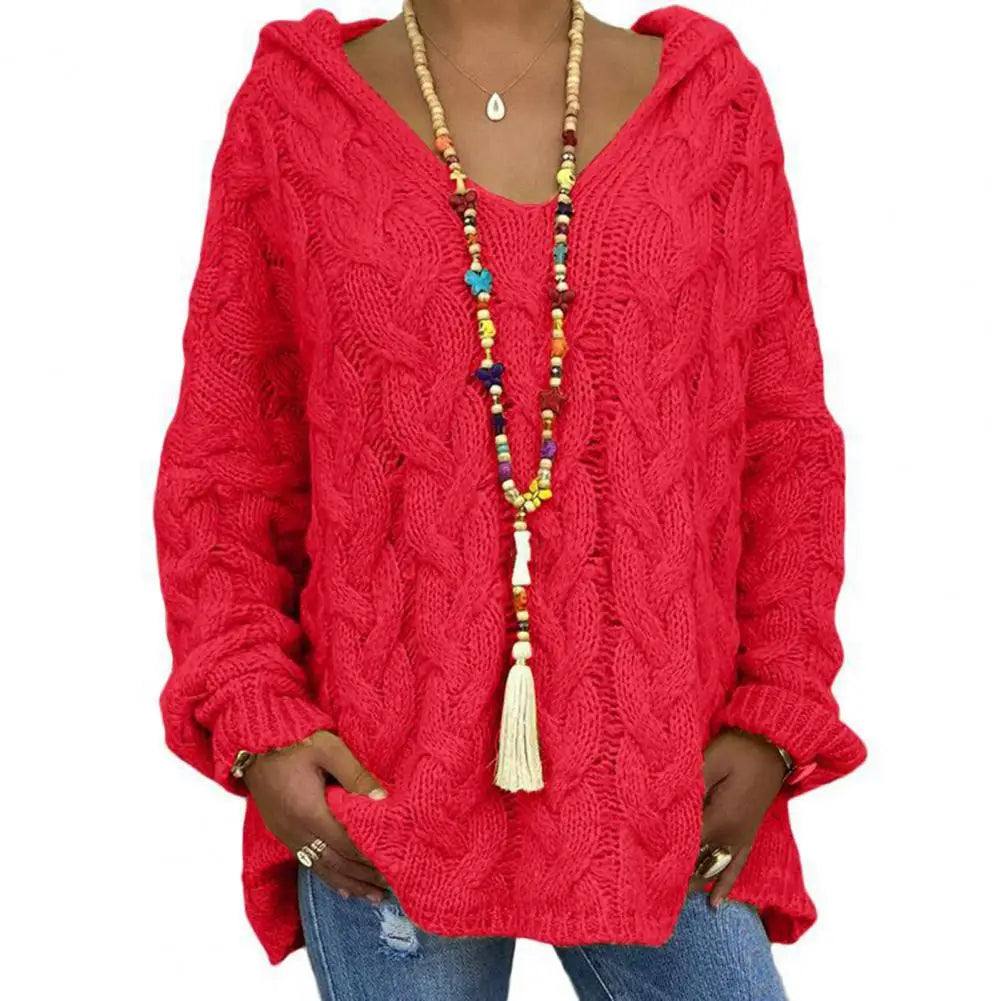 ModeGeist | Oversize Kabelstrickpullover Kabelstrick Weich und Lässig