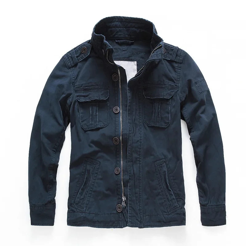 Baumwoll-Cargojacke von HENNING