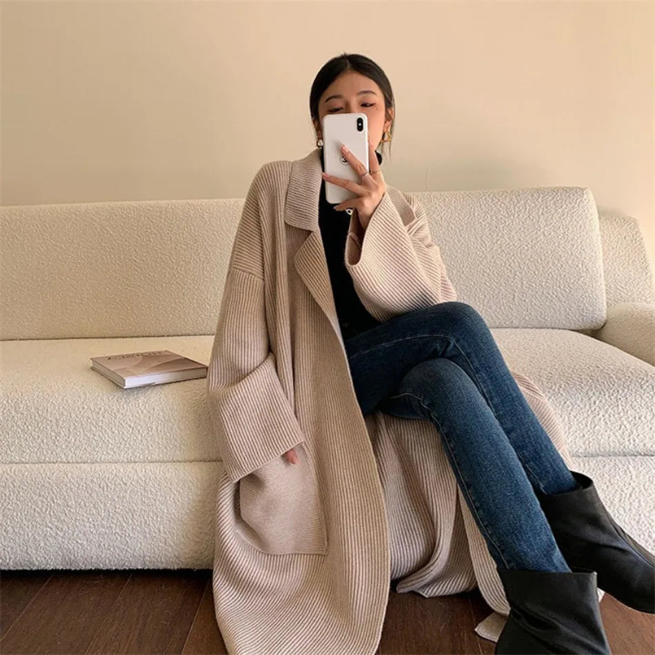 ModeGeist | Strickmantel für Damen