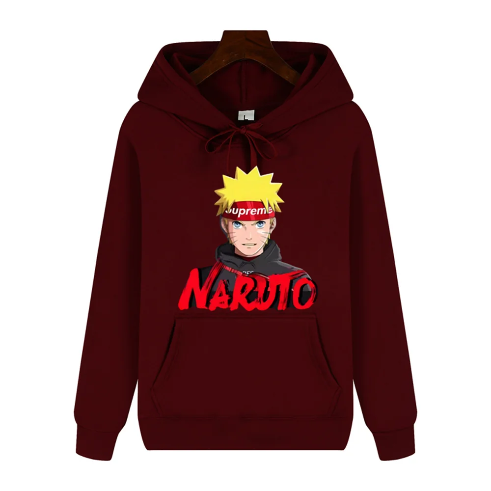 Benjamin Hoodie mit auffallendem Anime-Motiv