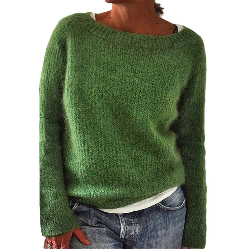 ModeGeist | Loser Strickboot Hals Pullover