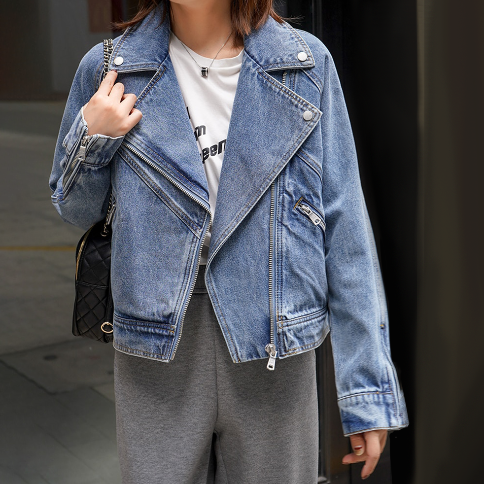 ModeGeist | Weinlese Denimjacke