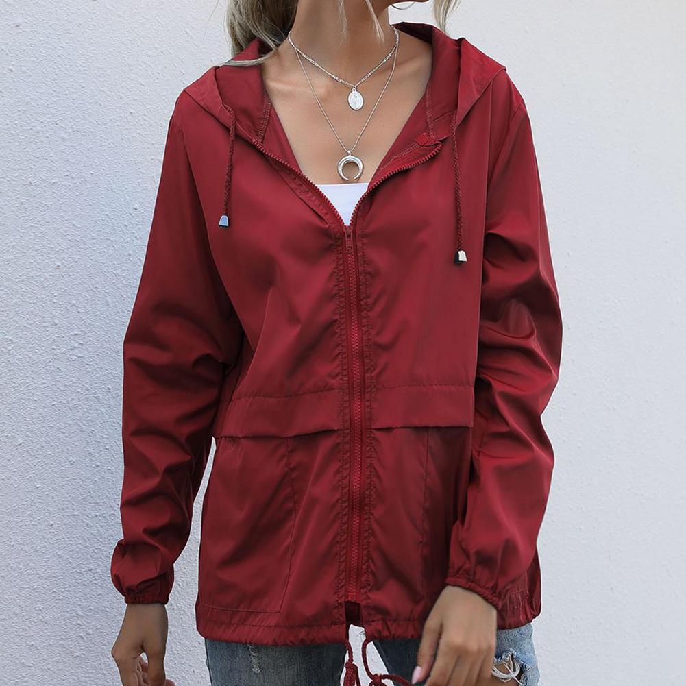 Sommerjacke mit Kapuze und Windschutz - Monet