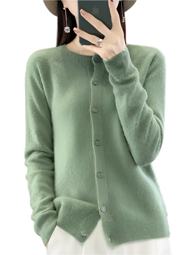 ModeGeist | Jack mit Pullover und langen Ärmeln für Frauen