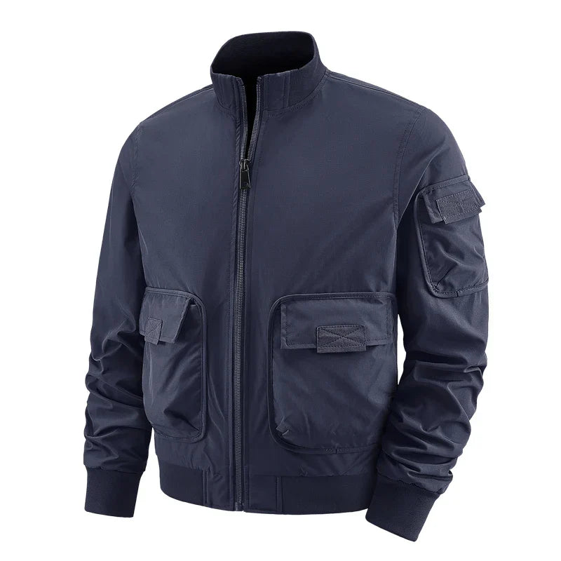 Aubert Herren Cargo Bomberjacke im Casual Style