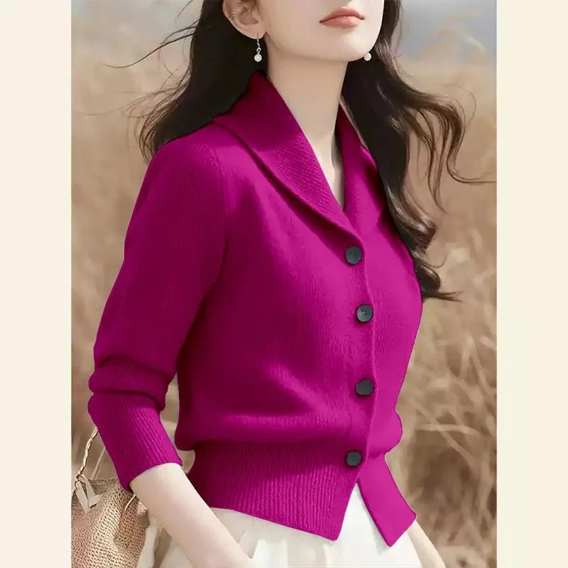 Strickjacke mit Knöpfen von IRMTRAUD - Basics