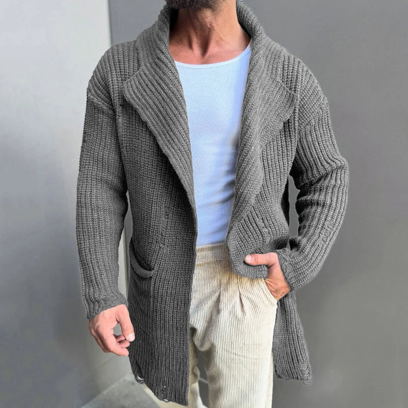 VOLKER - Fein gestrickte Jacke