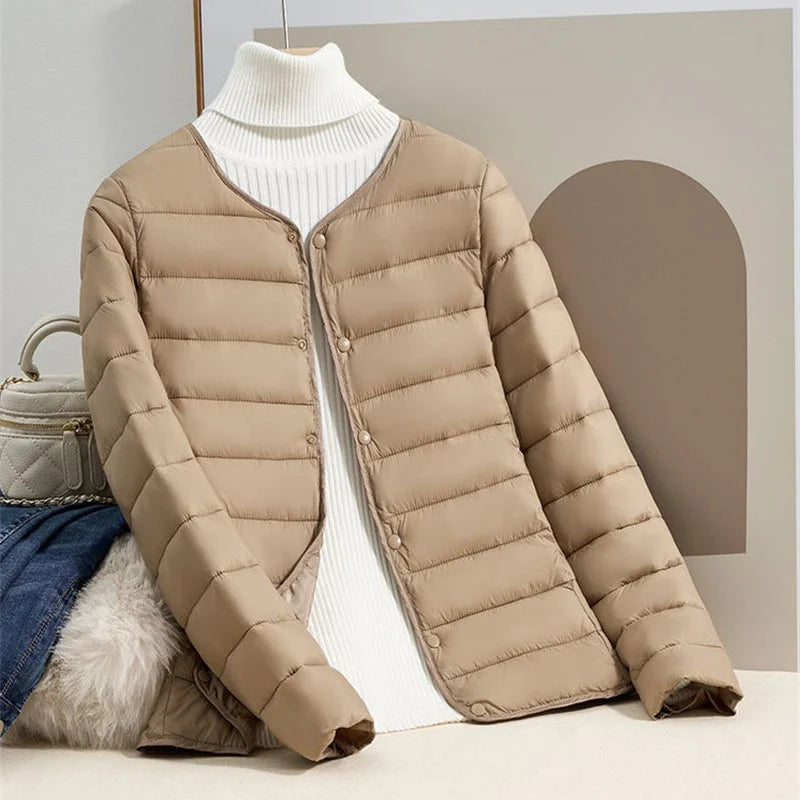 ModeGeist | Slim Fit Leichte Daunenjacke