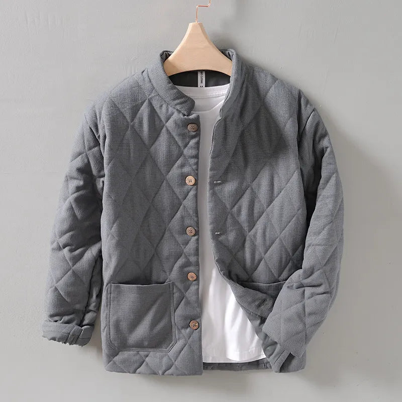 ModeGeist | Gewatteierte leichte Herrenjacke