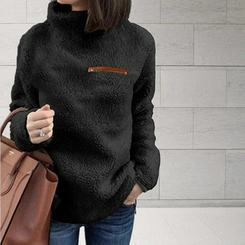 Silvija: Eleganter und vielseitig einsetzbarer Winterpullover