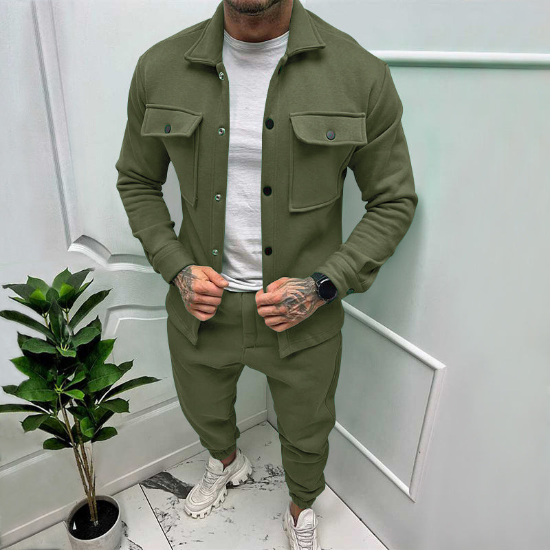 Isidore Wildleder Trainingsanzug (2-teilig)