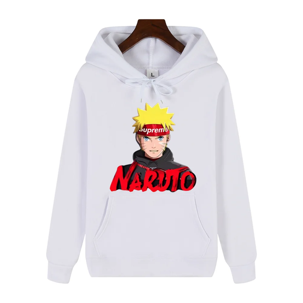 Benjamin Hoodie mit auffallendem Anime-Motiv
