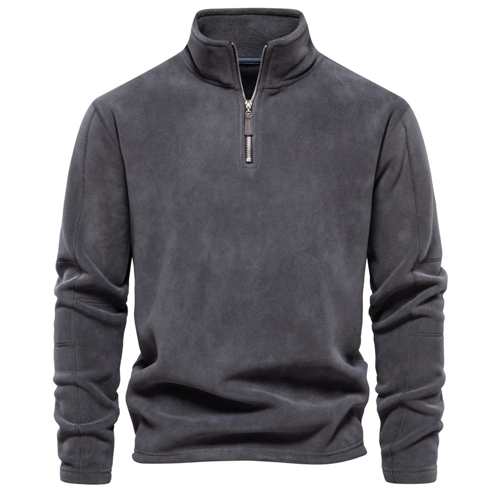 ModeGeist | Weiches Fleece Sweatshirt mit Reißverschluss Warm und Komfortabel Ideal für Kaltes Wetter