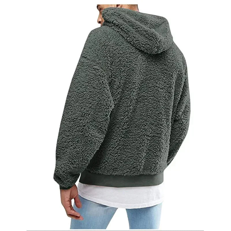 ModeGeist | Hoodie mit Weichem Sherpa-textur Polyester-fleece Komfortabel und Trendy