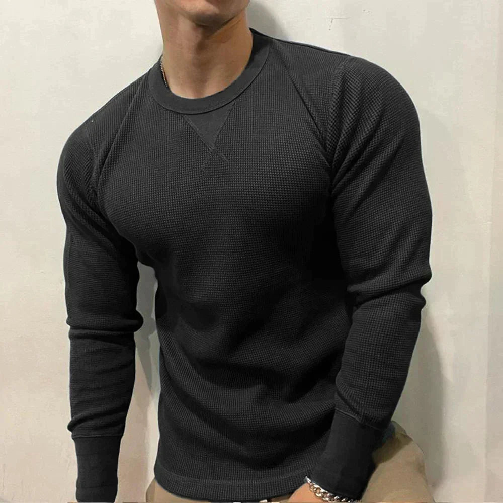 Figurbetontes Muskelshirt - Grün