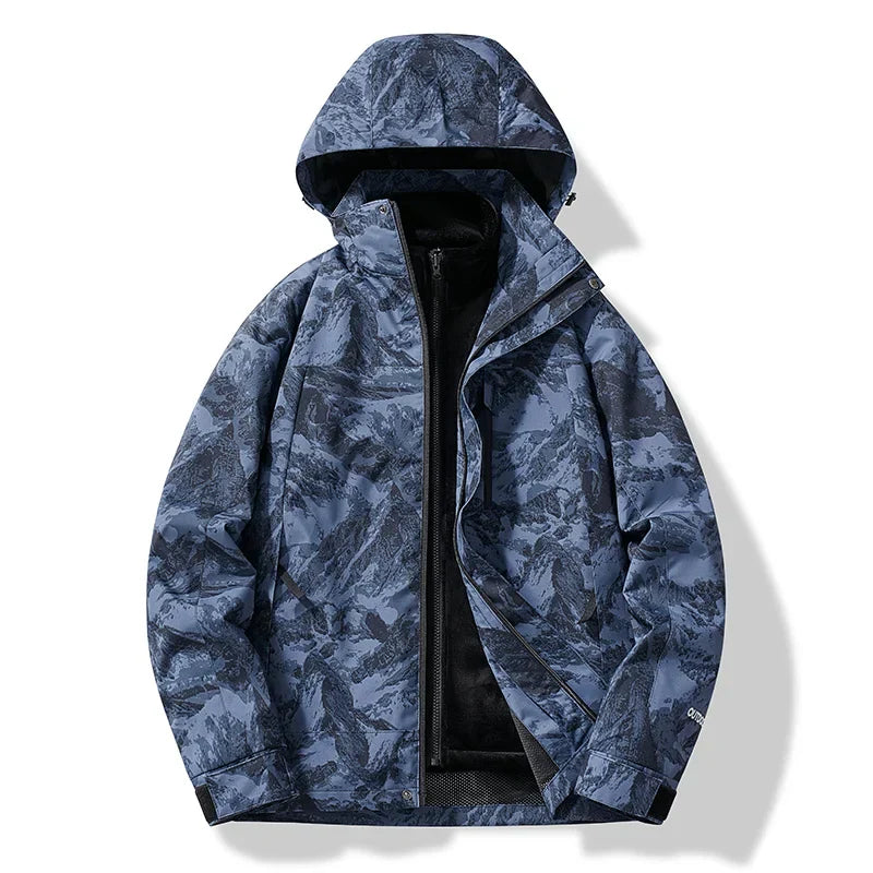 ModeGeist | und Damen Skijacke mit Kapuze