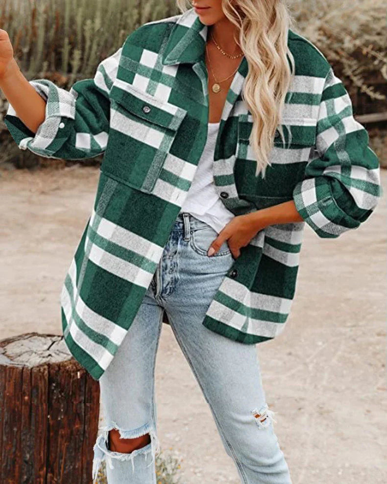 ModeGeist | Warme Woll Jacke Damen