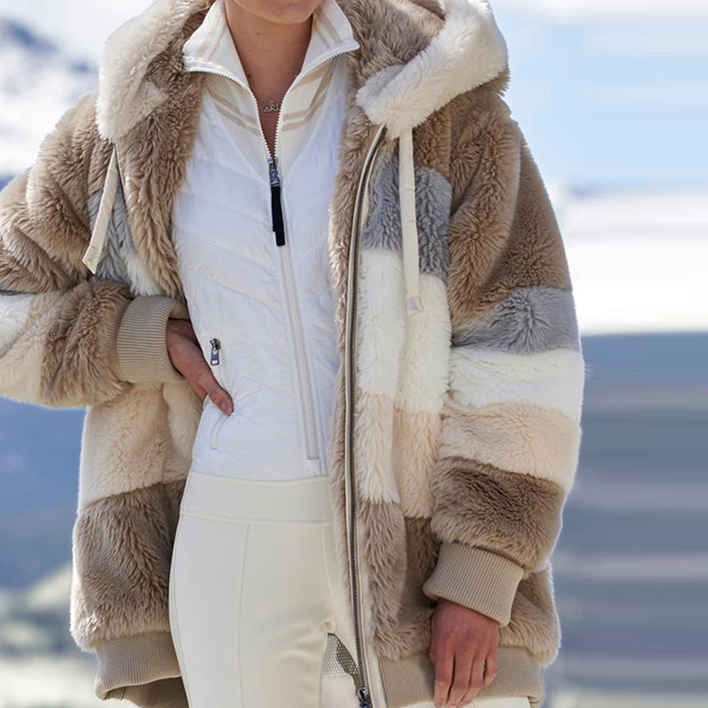 ModeGeist | Fleecejacke mit Kapuze