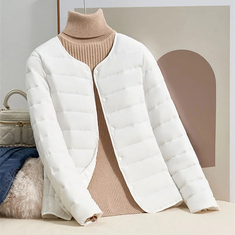 ModeGeist | Slim Fit Leichte Daunenjacke