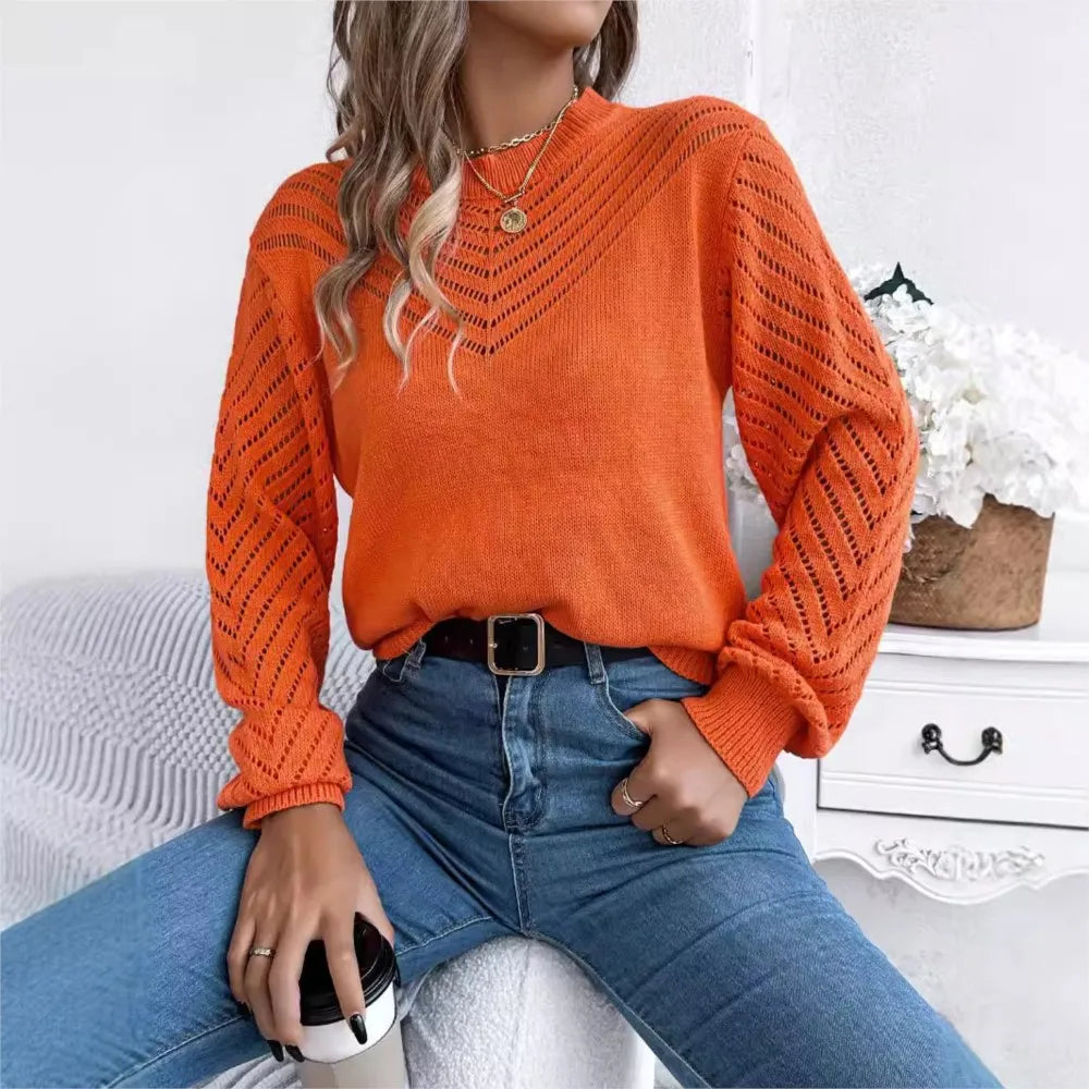 ModeGeist | Strickpullover mit Laternenärmeln