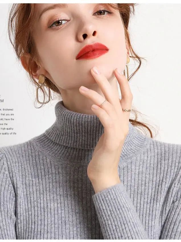 ModeGeist | Strickpullover Gerippte Struktur Figurunabhängiger Schnitt