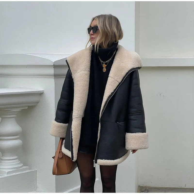 ModeGeist | Winterjacke mit Fleecefutter