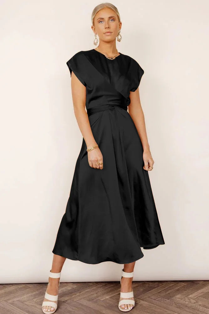 Hannah: Elegantes Abendkleid aus Satinseide