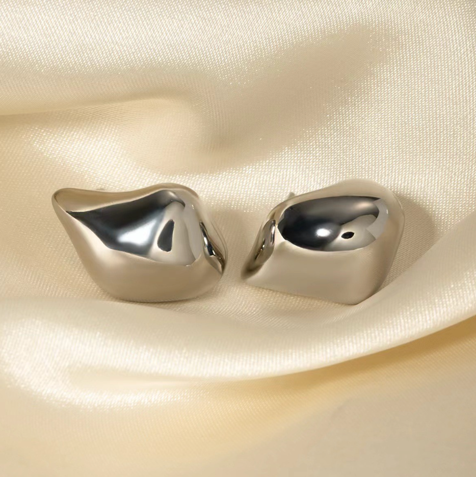 Tropfenförmige Ohrringe im Old-Money-Stil für Damen