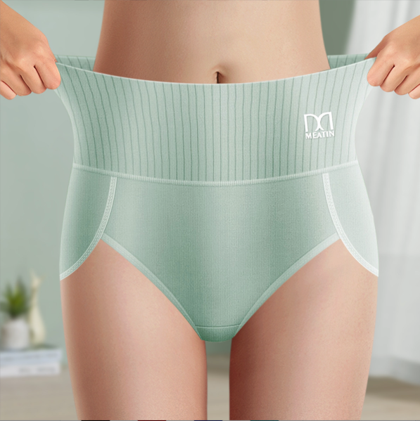MODEGEIST Damen High-Waist Shapewear Slip Bauchkontrolle Formend