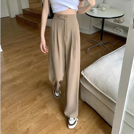 Witzige Hose mit hoher Taille