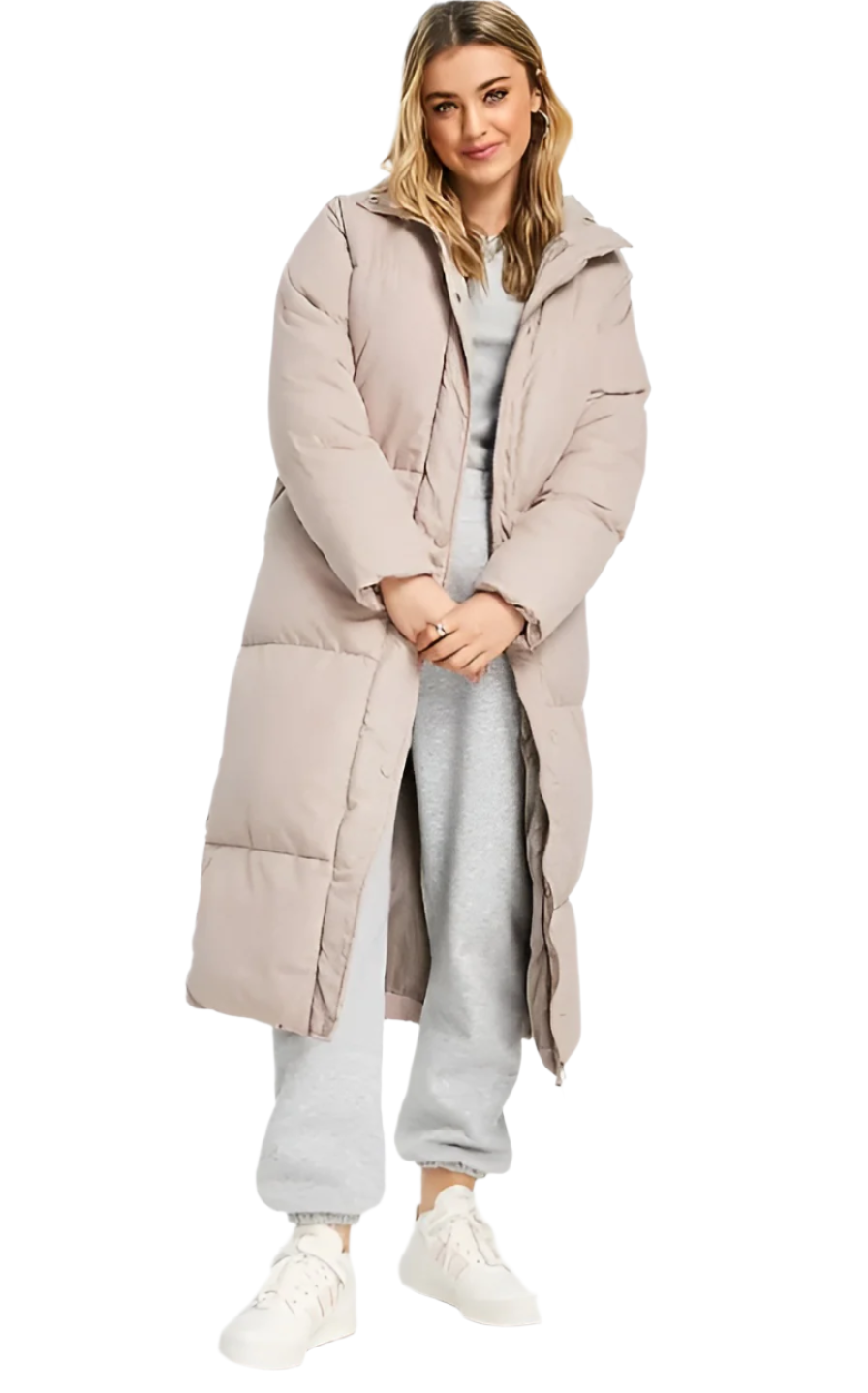 ModeGeist | Elegante Lange Winterjacke für Damen
