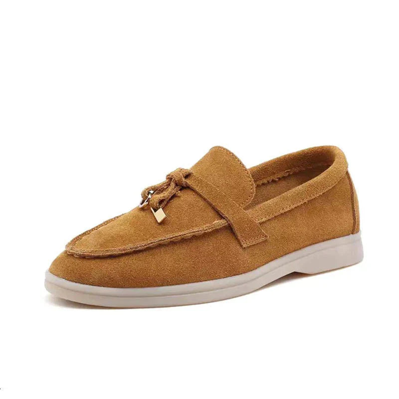 Adell Damen-Loafers mit Schloss-Applikation