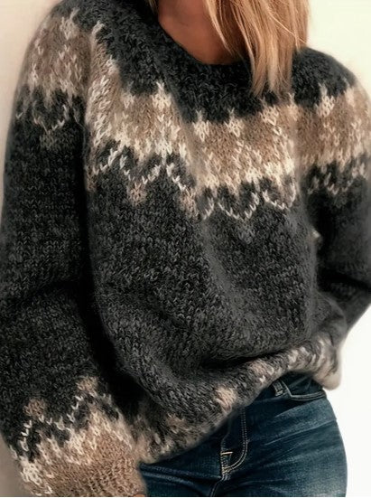 ModeGeist | Eleganter Rundhals Pullover