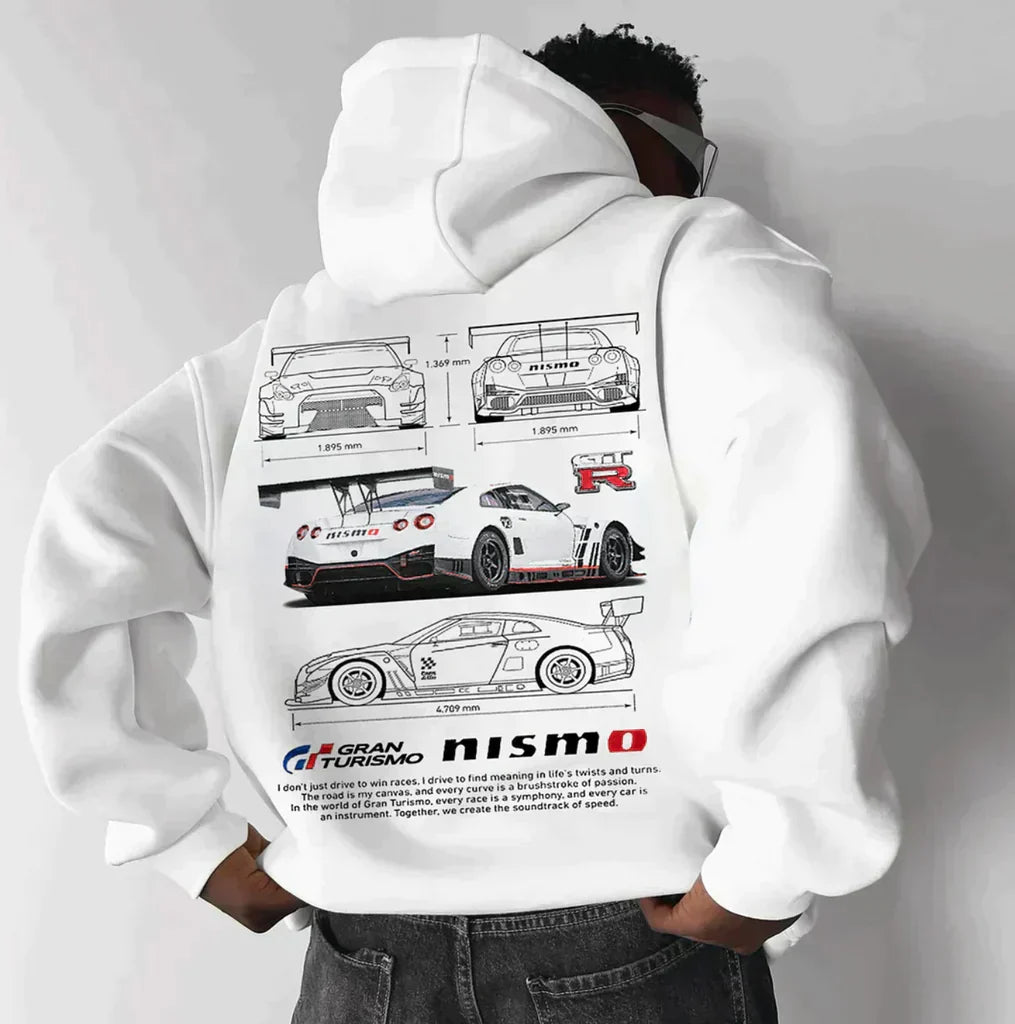 ModeGeist | Oversized Racing Hoodie