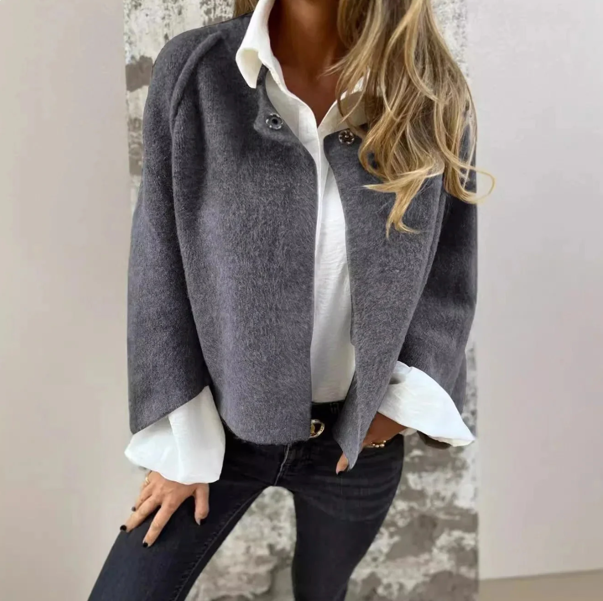 Kaschmirpullover von Leydoria in Beige