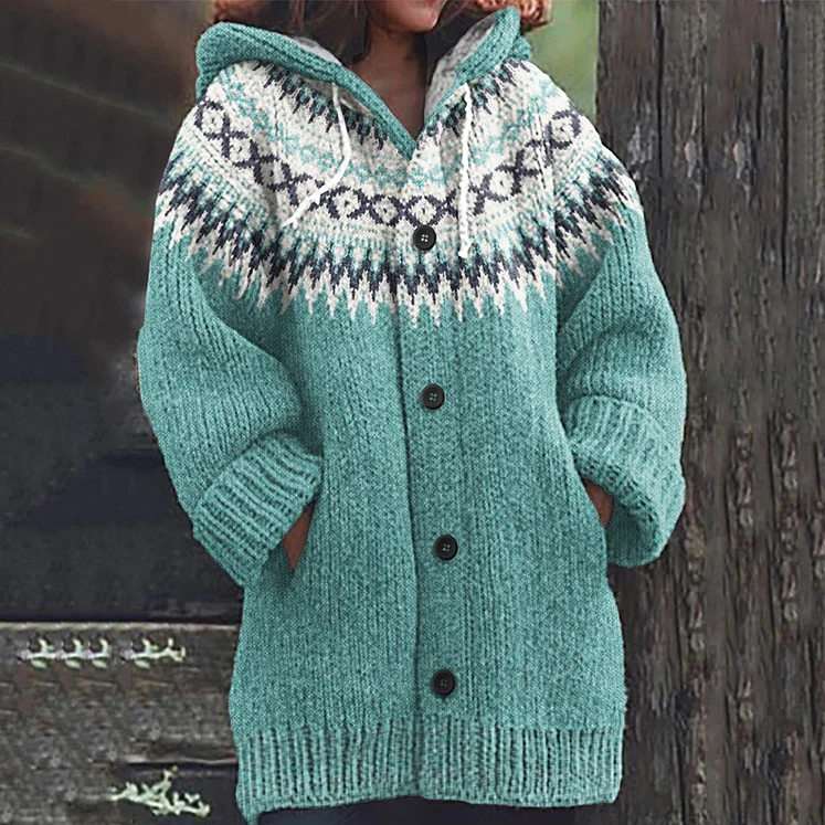 ModeGeist | Elegante Gestrickte Komfort-Damenjacke