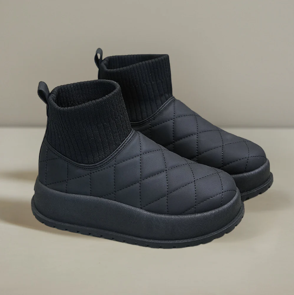 ModeGeist | Vielseitige Gepolsterte Schneestiefel für Damen