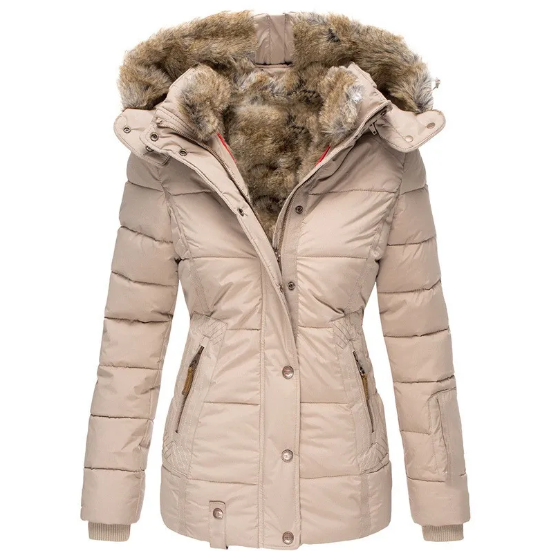 ModeGeist | Stilvoller, Gepolsterter, Schützender Damen-Wintermantel