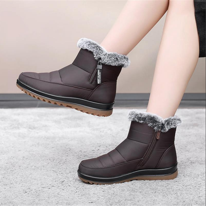 ModeGeist | Winterstiefel Aus Baumwolle für Frauen