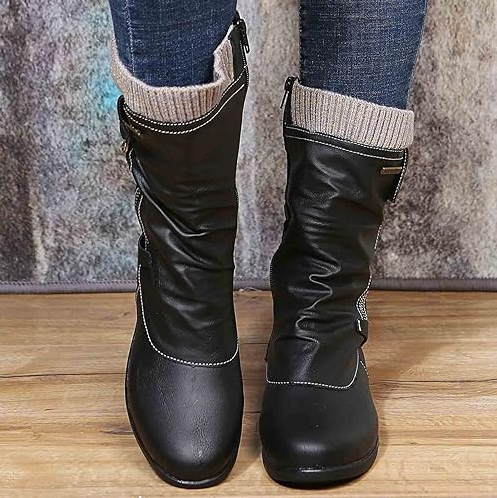 ModeGeist | Bequeme und Gemütliche Winterstiefel für Damen