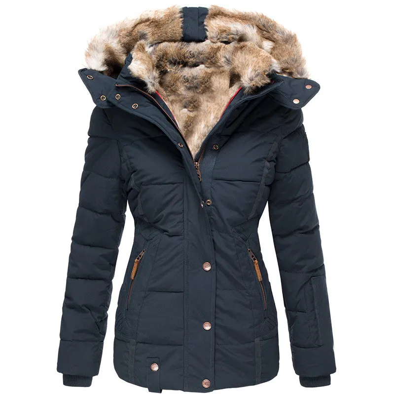 ModeGeist | Stilvoller, Gepolsterter, Schützender Damen-Wintermantel