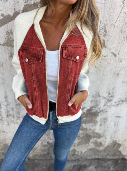 ModeGeist | Moderne Jeansjacke für Den Herbst