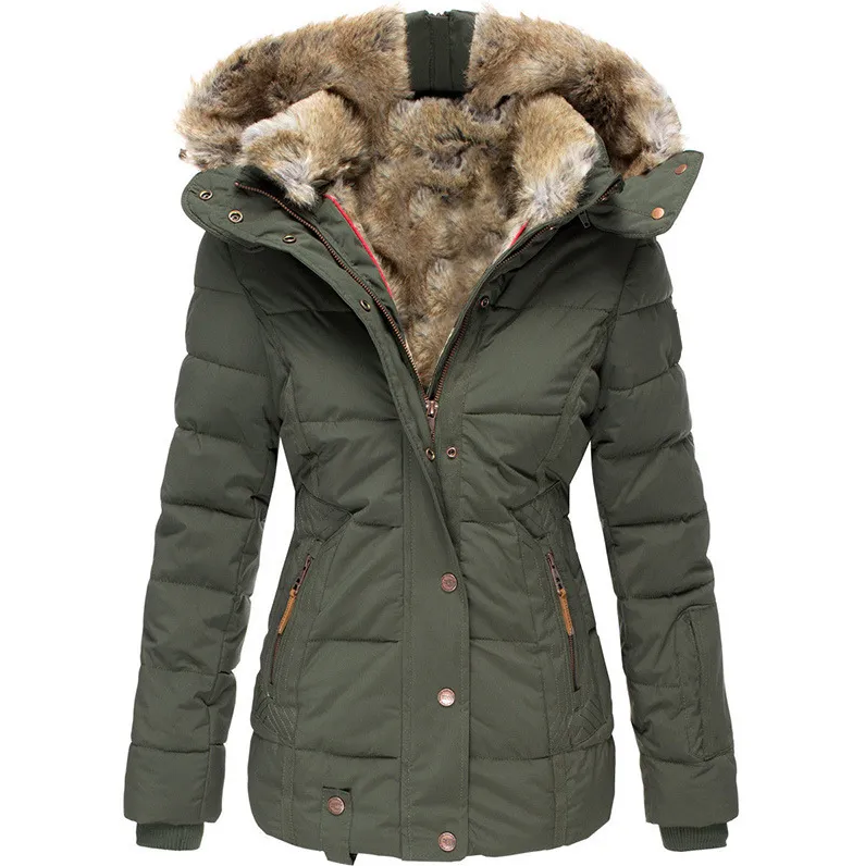 ModeGeist | Stilvoller, Gepolsterter, Schützender Damen-Wintermantel