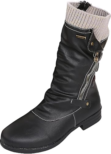 ModeGeist | Bequeme und Gemütliche Damen-Winterstiefel